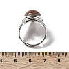 Synthetic Goldstone Adjustable Rings G-P560-03AS-04-5