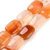 Natural Agate Beads Strands G-H024-F01-01-1