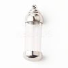 304 Stainless Steel Glass Bottle Pendants LS-STAS-O160-03P-1