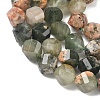 Natural Green Opal Beads Strands G-C267-B05-4