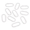 10Pcs Alloy Spring Gate Rings FIND-TA0009-25G-2