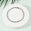 201 Stainless Steel Cuba Style Chian Bracelet for Men BJEW-B138-06P-01-3