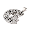 Non-Tarnish 201 Stainless Steel Pendants STAS-S126-06P-2