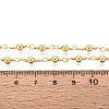 Brass Round Link Chains KK-N281-01G-3