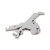 Non-Tarnish 201 Stainless Steel Pendants STAS-A090-11P-2