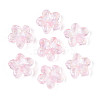 Baking Paint Transparent Glass Beads DGLA-N014-08A-03-1