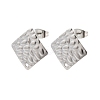 304 Stainless Steel Stud Earring Finding STAS-Z091-02P-01-1