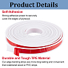 TPE Self-Adhesive Flexible Molding Trim DIY-WH0578-82C-01-4