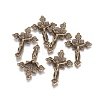Tibetan Style Alloy Pendants LS-TIBEP-3035-AB-NR-1