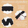 15 Yards Cotton Embroidery Bowknot Lace Ribbons OCOR-WH0045-35B-4