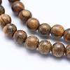 Natural African Padauk Wood Beads Strands WOOD-P011-02-4mm-3