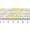 Glass Beads Strands EGLA-A034-M4mm-45-3