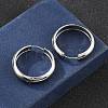 201 Stainless Steel Hoop Earrings LS-EJEW-P304-15B-P-2