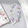 10Pcs 10 Styles Hand Painted Cartoon Opaque Acrylic with Enamel Beads MACR-YW0003-30-6