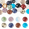 20Pcs Natural & Synthetic Mixed Gemstone Cabochons G-TA0002-76C-2