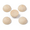Unfinished Natural Wood Cabochons WOOD-R269-G-2
