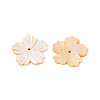 Natural Yellow Shell Carved Pendants BSHE-T014-11-2