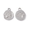 Non-Tarnish 304 Stainless Steel Pendants STAS-K242-08P-1