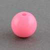 Solid Chunky Bubblegum Acrylic Ball Beads SACR-R835-20mm-01-1