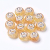 Two Tone Resin European Beads RPDL-K002-C07-2