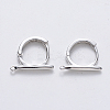 Brass Hoop Earrings Findings X-KK-T049-18P-NF-1
