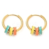 Ion Plating(IP) 304 Stainless Steel Hoop Earrings EJEW-A118-02G-4