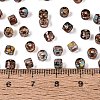 Transparent Colours Picasso Glass Beads SEED-Q039-05A-C06-4