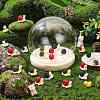 30Pcs 3 Colors Resin Mini Snail Display Decorations AJEW-CP0005-46-4