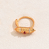 Elegant Vintage Column Brass Pave Cubic Zirconia Rings for Women CE7932-3-1