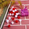 DIY Pom Pom Ball Decoration Making Kits DIY-SZ0001-40B-3