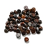 Natural Red  Tiger Eye Dyed Cabochons G-H309-03-49-1