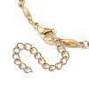304 Stainless Steel Bar Link Chain Bracelet Making AJEW-JB01245-01-3