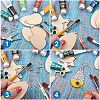 DIY Dangle Earring Making DIY-TA0002-58P-4