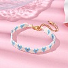 Glass Seed Beaded Bracelets for Women BJEW-MZ00214-02-1