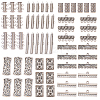 Brass Magnetic Slide Lock Clasps FIND-SC0001-03-1