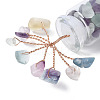 Natural Fluorite Chips Tree Decorations LS-DJEW-P021-E03-2