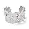 304 Stainless Steel Cuff Bangles for Women BJEW-Z078-17P-2