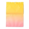 Gradient Glitter Holographic Aluminum Foil Jewelry Packaging Resealable Bags OPP-B004-01A-2