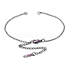 304 Stianless Steel Cable Chain Bracelet Making STAS-CJ0001-135M-4