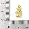 Brass Pave Clear Cubic Zirconia Pendants KK-L238-08G-3