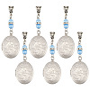 316 Surgical Stainless Steel Locket Pendants PALLOY-MA00006-1