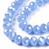 Electroplate Glass Beads Strands LS-EGLA-A034-J10mm-A02-2