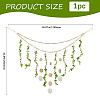 Artificial Eucalyptus Wall Hanging Decor AJEW-WH20067-035A-2