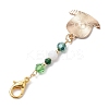 8Pcs 8 Styles Saint Patrick's Day Theme Alloy Enamel Pendant Decoration HJEW-JM02386-5
