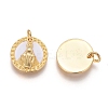 Brass Pendants KK-I656-31G-2