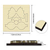 Wood Cutting Dies DIY-WH0178-061-2