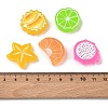 Printed Transparent Resin Imitation Food Cabochons RE-CBAC39A-04-3