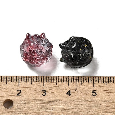 Transparent Glass Beads GLAA-D025-05A-1