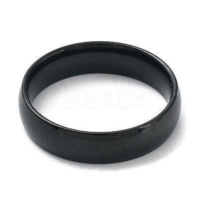 Ion Plating(IP) 304 Stainless Steel Flat Plain Band Rings STAS-I160-B-16mm-B-1