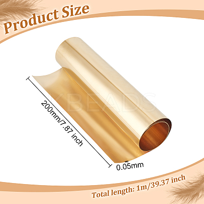 1M 1 Roll Copper Rolls AJEW-WH0661-78C-1